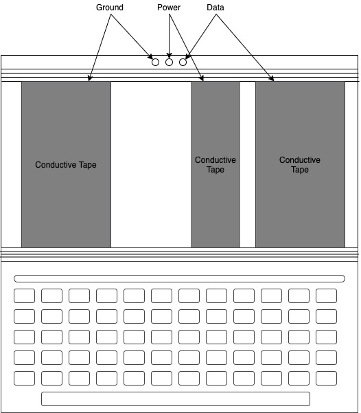 Smart Keyboard Schematic